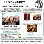 May 2014 Hurdy Gurdy posted